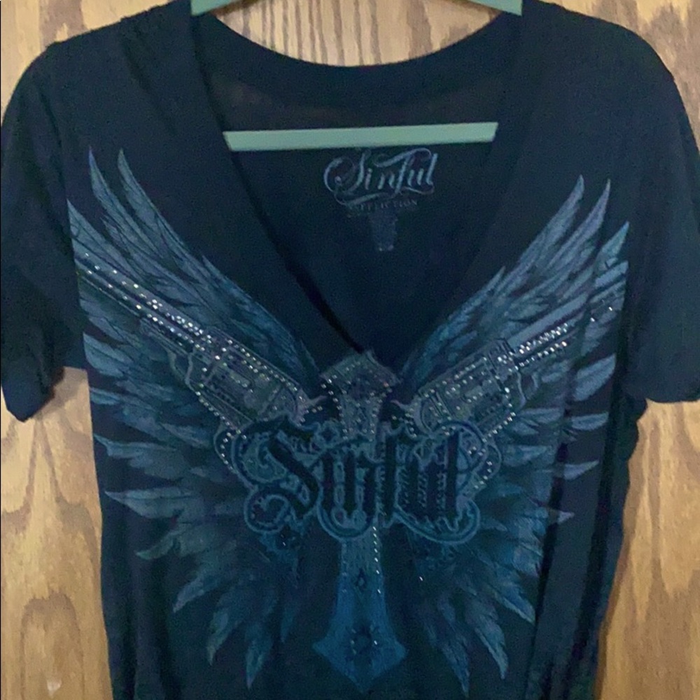 Affliction V Neck